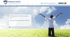Desktop Screenshot of premiersportschiro.com